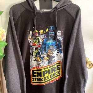Disney Star Wars Pullover Hoodie Empire Strikes Back